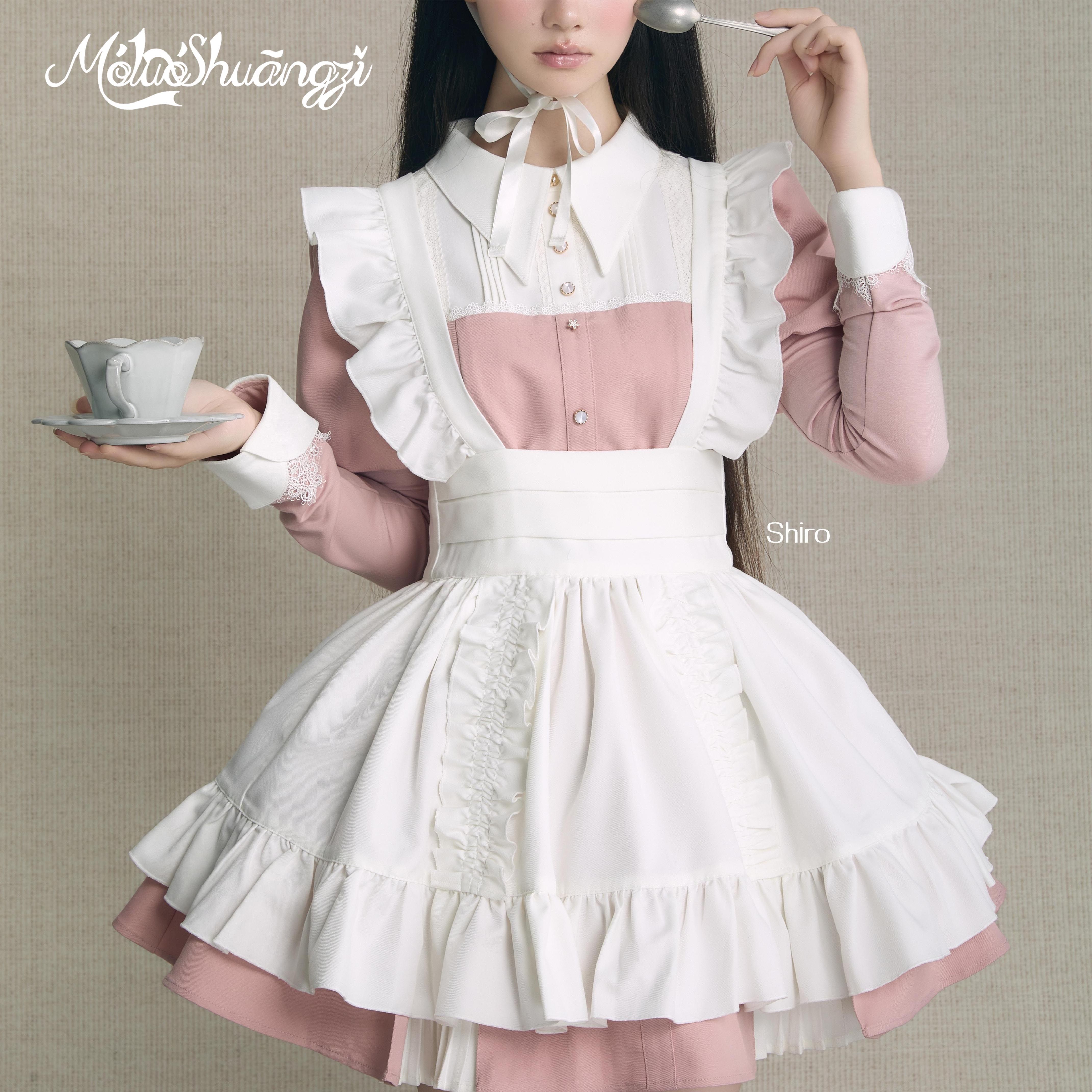 白短龙女仆的围裙【定金】2026暗黑泡泡龙系列+摩罗双子Lolita