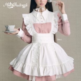 白短龙女仆的围裙【定金】2026暗黑泡泡龙系列+摩罗双子Lolita