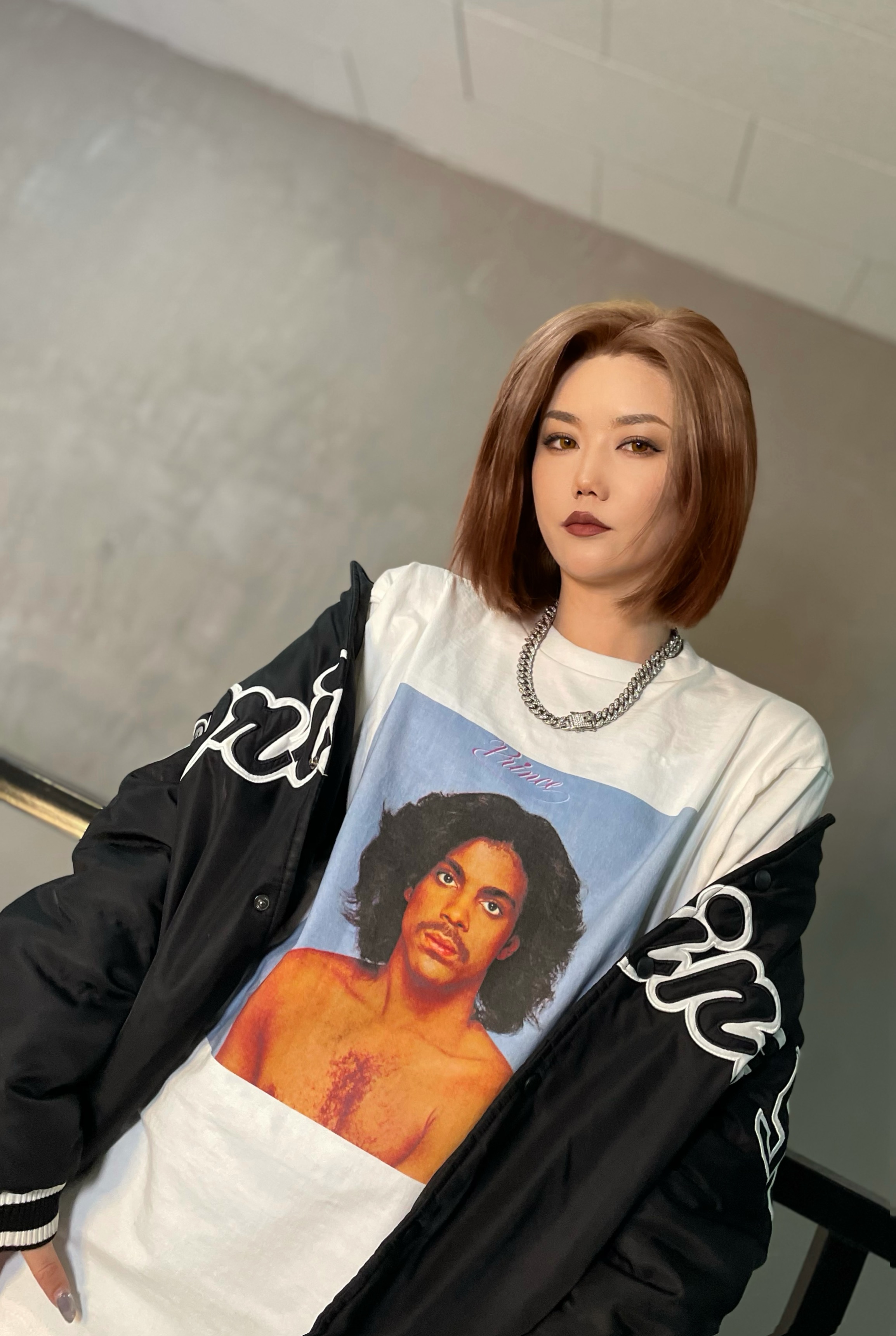 prince纪念款T恤lucky locker & DJ.koi联名款locking.waakingT恤