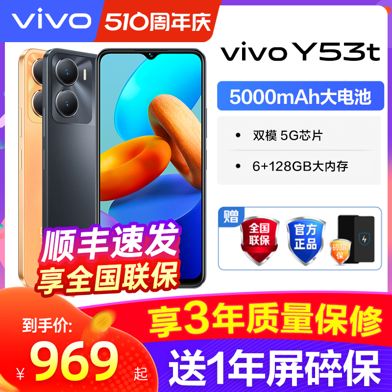 vivoy53e全网通5G手机