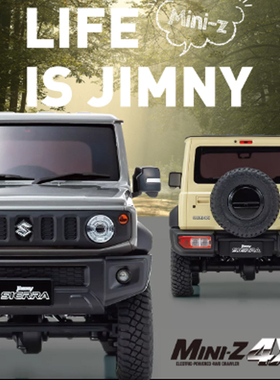 京商Miniz 4x4 Suzuki Jimny APIO蚊车铃木吉姆尼越野小攀爬车