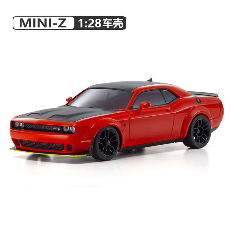 KYOSHO京商MINI-Z AWD蚊车车壳 道奇挑战者SRT红眼地狱猫MZP451R