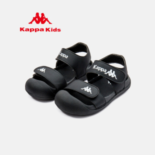 夏季 kappa卡帕2024新款 儿童凉鞋 防滑可下水男女孩休闲沙滩鞋 包头