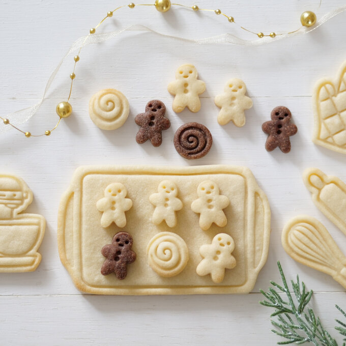 PLA塑料圣诞系列曲奇模具