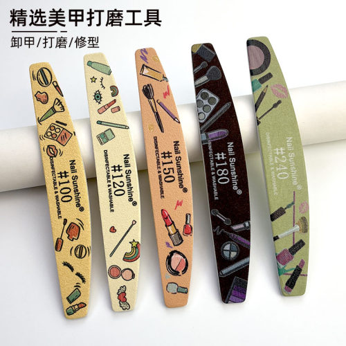 美甲专用搓条耐磨打磨条修指甲形状砂条美甲店用修甲工具卸甲锉条