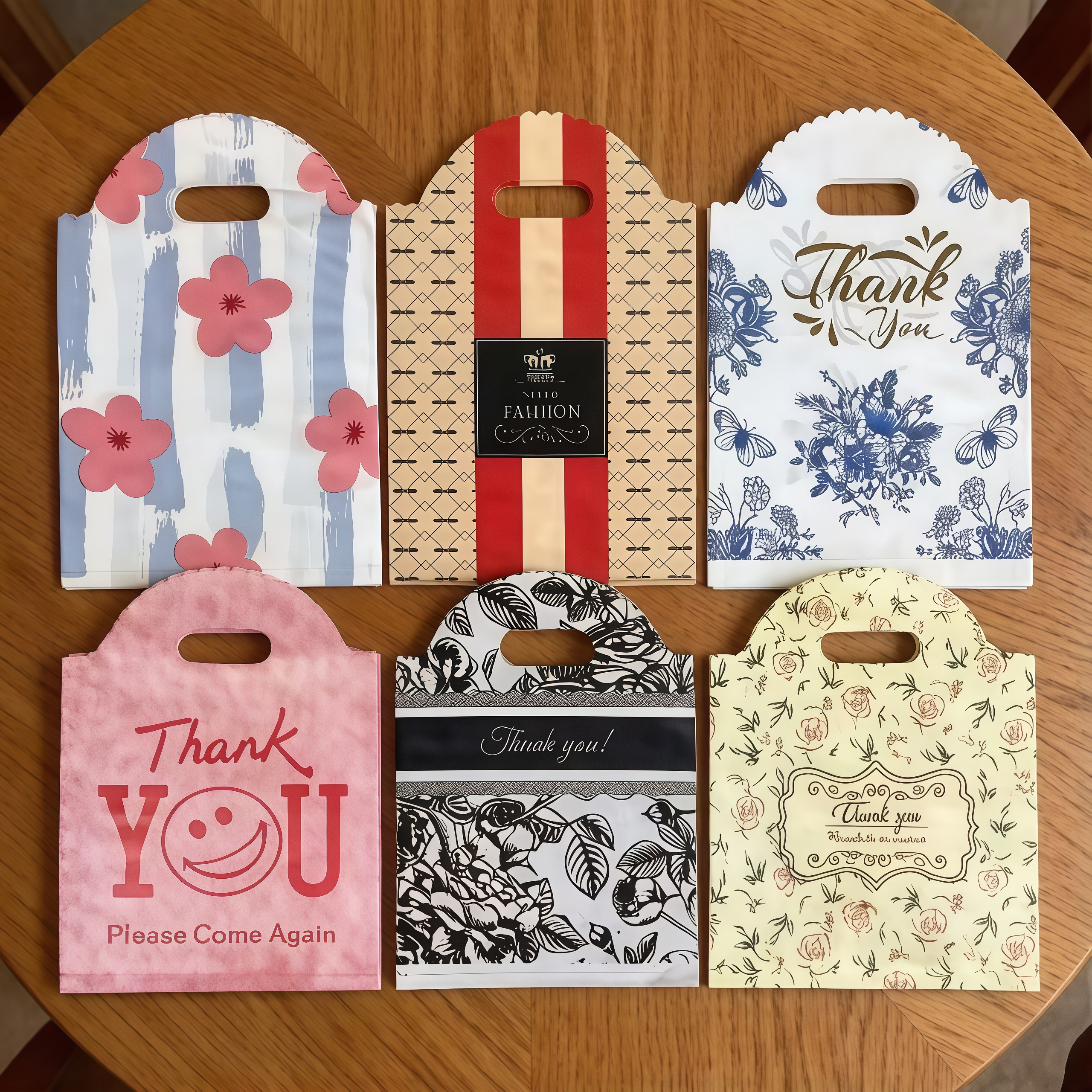 花边塑料袋礼品袋服装店袋子女装童装衣服手提袋袜子袋内衣袋批发
