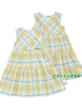 非常小鱼2018夏装28471女童梭织连衣裙裙子童装100-130码满百包邮