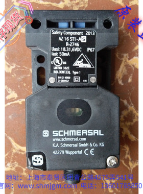 101214909，全新原装正品SCHMERSAL 安全开关 AZ16 ST1-AS R-2746