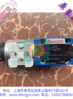 4WE6JA62/EG24N9K4SO407  R900617768 全新正品 Rexroth 力士乐