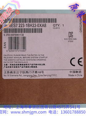 223-1BH220XA8 现货全新原装正品 西门子   6SES7 223-1BH220XA8