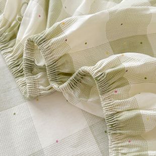 床笠单件纯棉100全棉床罩90x190斗笠180cmx200cm儿童1米5床的135