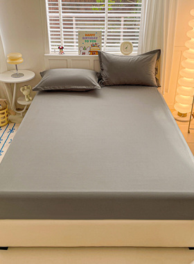 床笠单件纯棉100全棉180cmx200cm床罩a类母婴级1米5床的四季通用