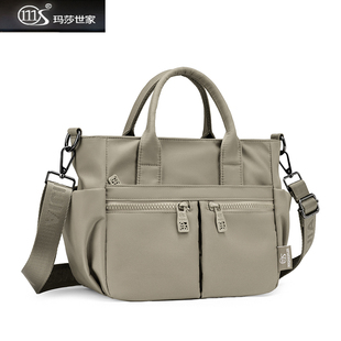 玛莎世家新款时尚轻便大容量托特包休闲百搭手提包女士单肩斜挎包