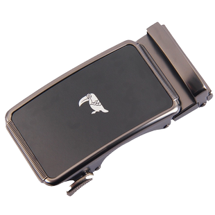 啄木鸟皮带单独扣头自动扣商务休闲青年学生腰带卡扣3.5cm扣头