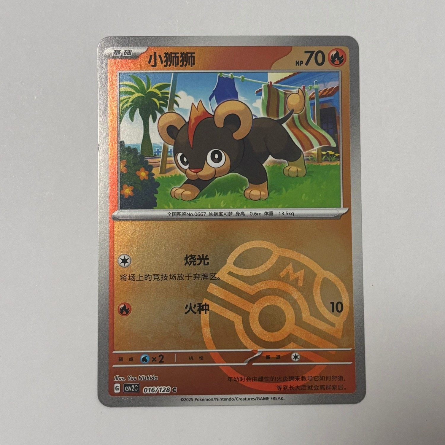 荟宝猫-2025年-宝可梦csv2C大师闪列卡牌正版