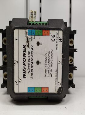 台湾伟菱 TS4820-A固态继电器 一手拆机资源