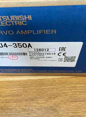 伺服驱动器，型号MR-J4-350A，，序列