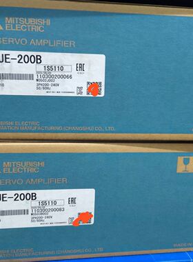 伺服驱动MR-JE-200B，原包，成色漂亮年份