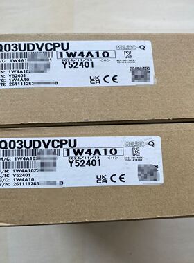 模块，型号Q03UDVCPU，未开封，序列号