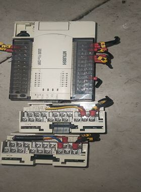 PLC FX2N-32MR和FX2N-4DA，拆机，