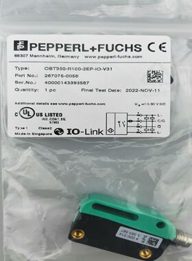 倍加福光电开关 OBT350-R100-2EP-