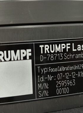 通快激光D-78713 Schramberg 259596