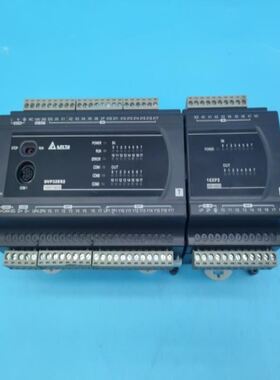 台湾台达PLC控制器ES2系列DVP16XP211TDVP32ES200TC 一手拆机