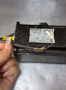 汇川伺服电机 MS1H4-75B30CB 装机使用过0.75