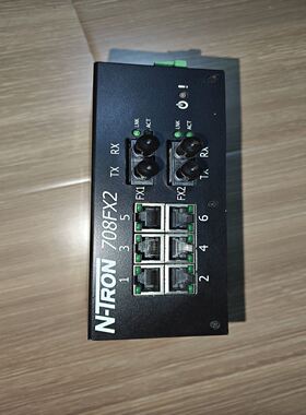 N-TRON工业交换机708FX2-ST