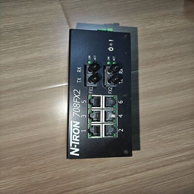 N-TRON工业交换机708FX2-ST