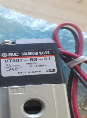 电磁阀VT307-5G-01，DC24V电压，