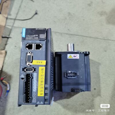 汇川AC伺服电机和驱动器套装，型号SV635NS5R5I和M