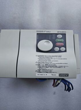 F500J系列变频器 FR-F520J-3.7K ，无拆