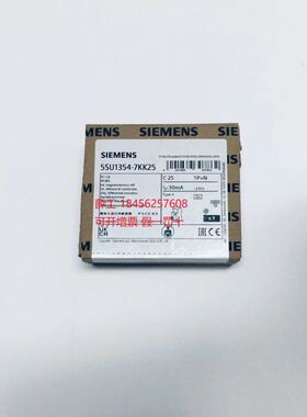 5SU1354-7KK25 漏电保护器 5SU1_A_003 1P+N C25 10KA