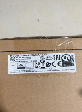 台达变频器VFD4A2MS43ANSAA