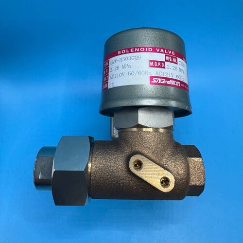 鹭宫SAGINOMIYA电磁阀，型号GMV-H303GQ