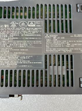 伺服驱动器，型号MR-J4-40B，功能完好，实物拍摄，
