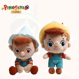正版匹诺曹公仔毛绒玩具木偶奇遇记Pinocchio桌伴玩偶跨境代发
