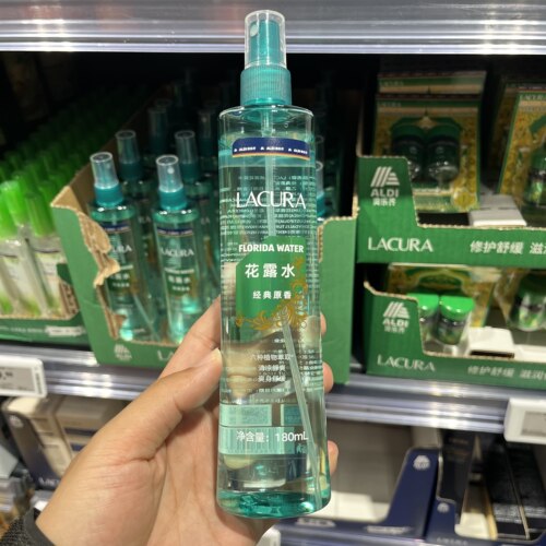 上海奥乐齐ALDI超市代购 LACURA花露水经典原香180ml 清凉止痒