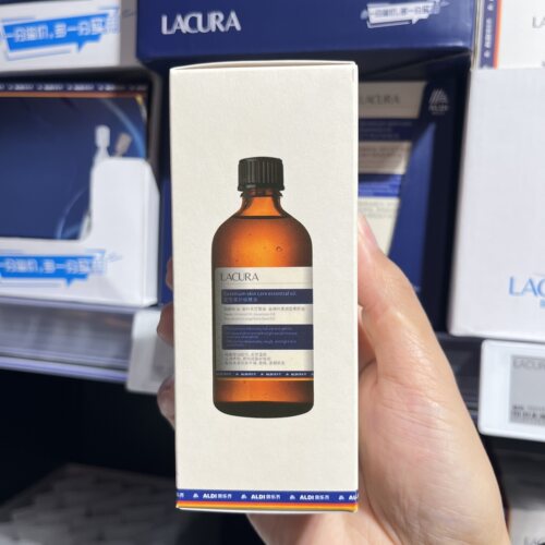 上海奥乐齐ALDI超市现采 LACURA天竺葵护肤精油100ml面部身体精油