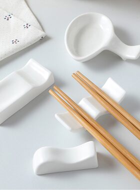 筷架陶瓷商用餐厅摆台餐具筷子托