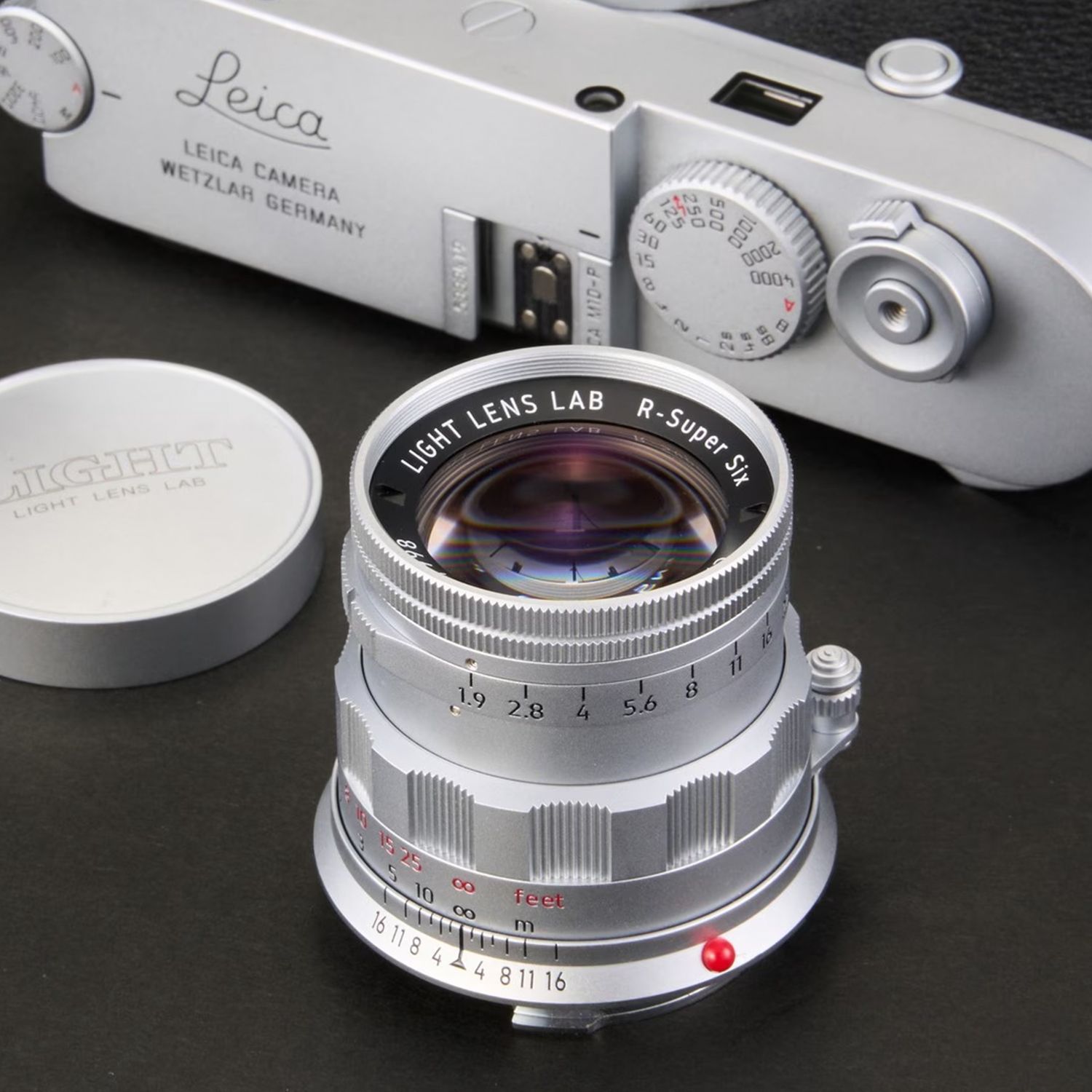 老周Rigid 50mmF1.9刀梅超六版M口镜头 适用徕卡M3M6M10PM11M240