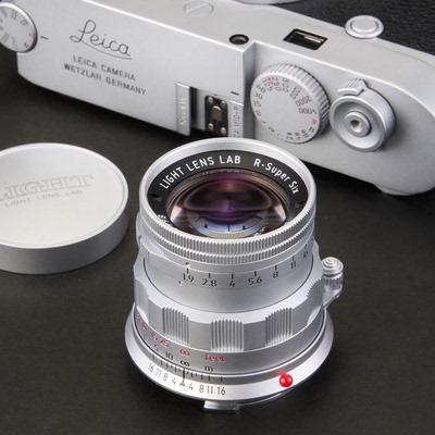 老周Rigid 50mmF1.9刀梅超六版M口镜头 适用徕卡M3M6M10PM11M240