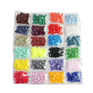 T3/T5华联彩色树脂按扣四合扣宝宝子母扣衣服扣子儿童按扣无工具