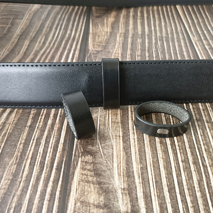 皮带圈环真皮腰带圈固定环皮带固定圈男皮带扣环圈腰带环尾固定圈