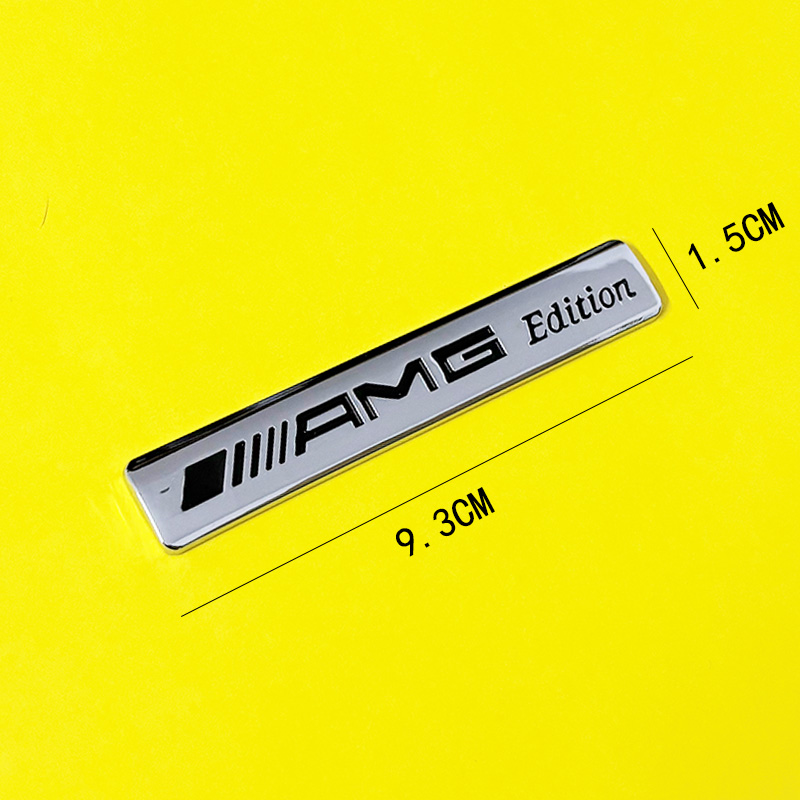 AMG汽车改装车标3D立体金属车贴标车身叶子板装饰贴划痕贴尾标