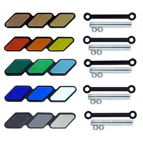 丰田坦途叶子板三色小标后尾车标