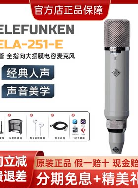 德律风根 Telefunken Ela M251E 251-E 电子管 话筒麦克风行货