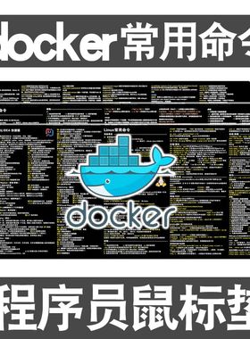 程序员鼠标垫docker命令oracle管理vim命令idea快捷键git编程桌垫