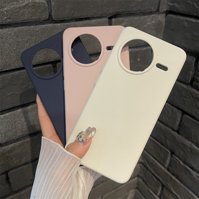 适用红米K80手机壳小众纯色个性K80PRO全包防摔硅胶软壳高颜值情侣网红潮